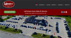 Desktop Screenshot of lafreniereauto.com